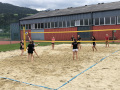 Beach-Volleyball in der Freizeit