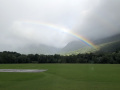 Regenbogen am Morgen
