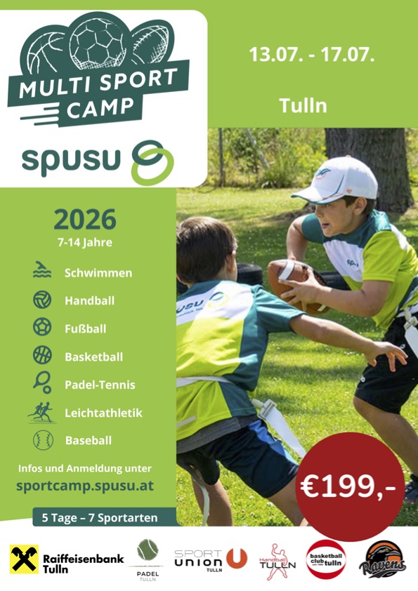 spusu Multisportcamp Tulln 2026